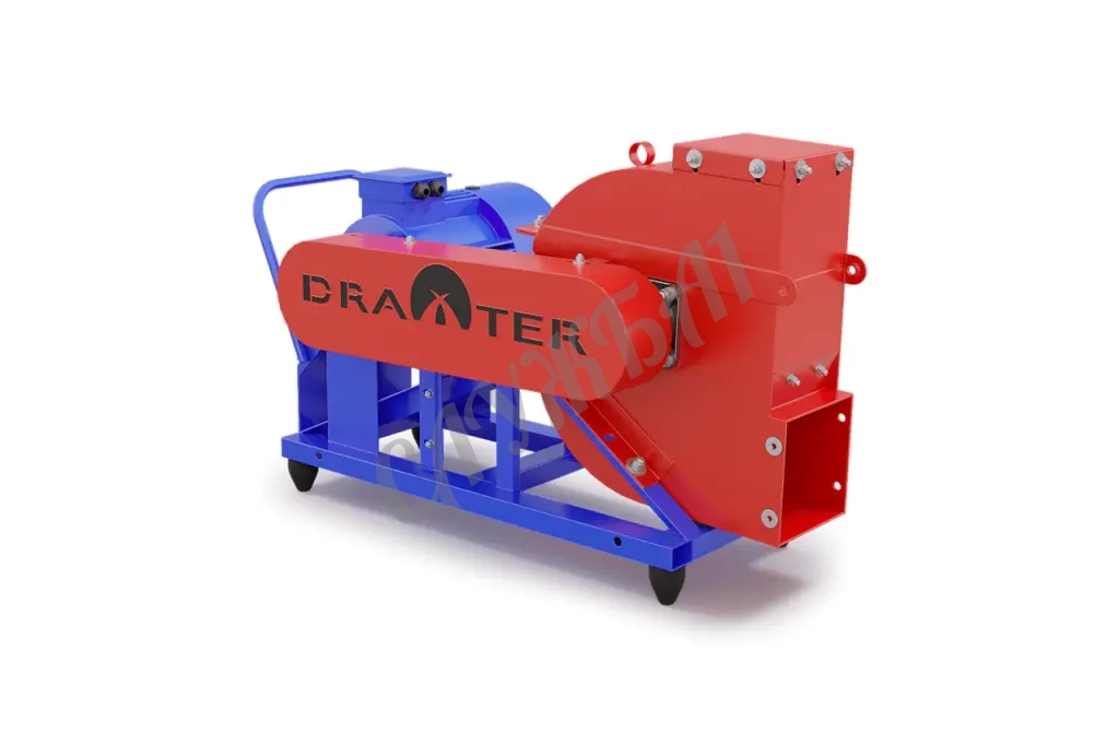 Промышленный щепорез DraXter Щ-450Э (элект; 11 кВт (380В); сито 30 мм.; раструб 300х300 расш.