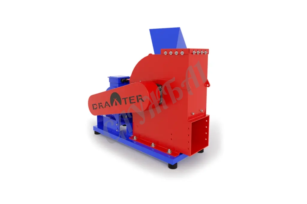 Промышленный щепорез DraXter Щ-550Э (элект; 18,5 кВт (380В); сито 30 мм.; раструб 350х350; КБ 8'